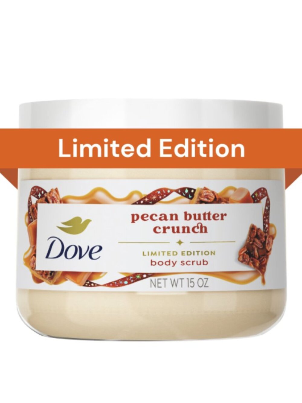 Dove Limited Edition Holiday Treats Body Scrub Pecan Butter Crunch